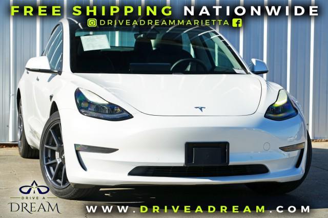 used 2021 Tesla Model 3 car, priced at $19,500