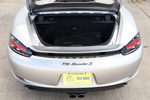 used 2022 Porsche 718 Boxster car, priced at $64,500