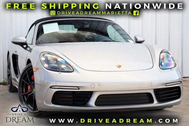 used 2022 Porsche 718 Boxster car, priced at $64,500