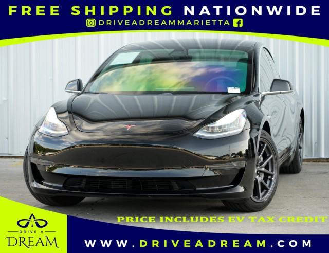 used 2020 Tesla Model 3 car, priced at $18,500