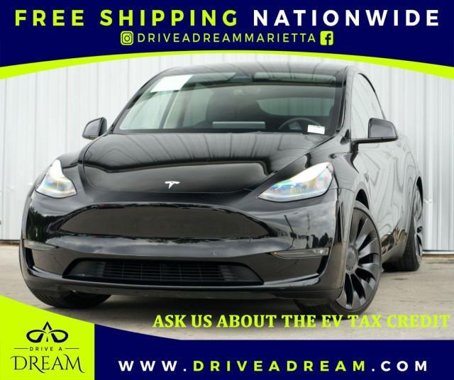 used 2022 Tesla Model Y car, priced at $26,000