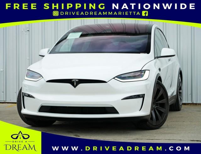 used 2022 Tesla Model X car, priced at $49,000