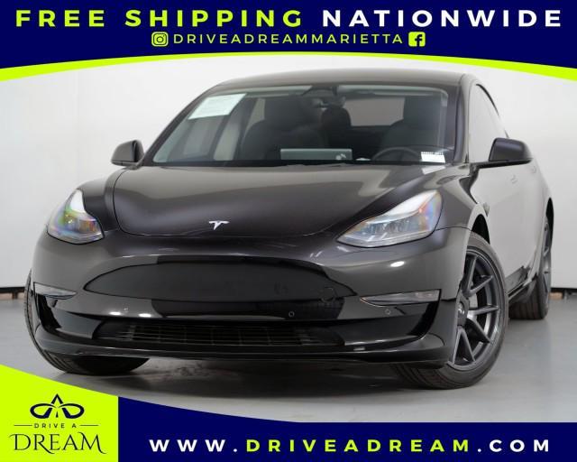 used 2022 Tesla Model 3 car, priced at $21,500