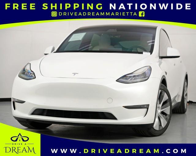 used 2021 Tesla Model Y car, priced at $25,000