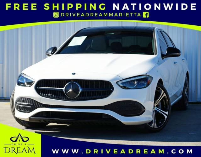 used 2023 Mercedes-Benz C-Class car, priced at $30,000