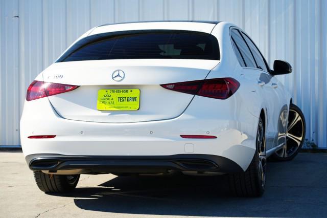 used 2023 Mercedes-Benz C-Class car, priced at $30,000