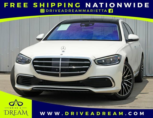 used 2021 Mercedes-Benz S-Class car, priced at $65,000