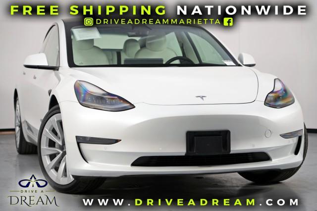 used 2021 Tesla Model 3 car, priced at $20,750