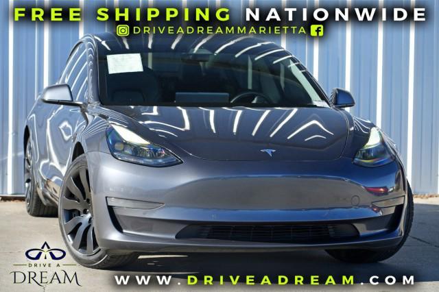 used 2021 Tesla Model 3 car, priced at $18,000