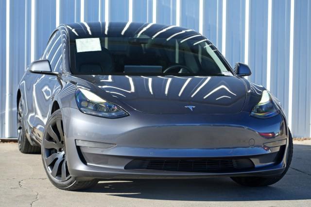 used 2021 Tesla Model 3 car, priced at $18,000