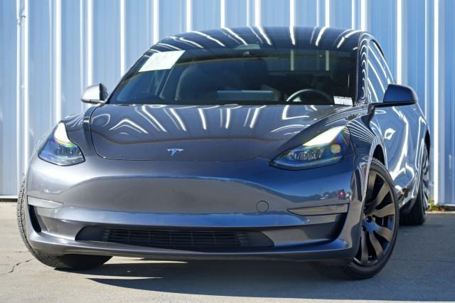 used 2021 Tesla Model 3 car, priced at $18,000