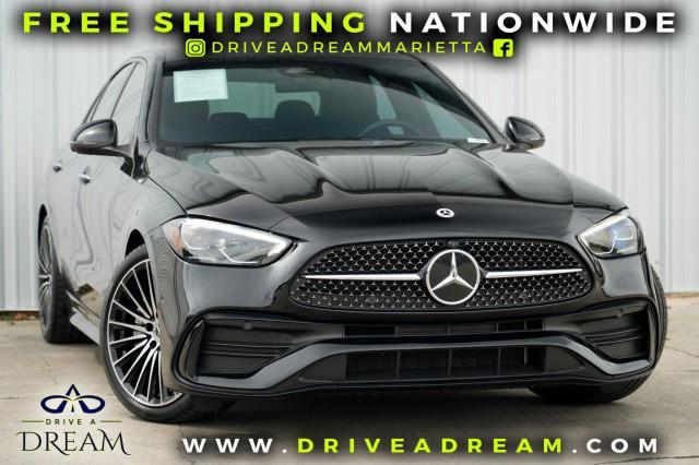 used 2024 Mercedes-Benz C-Class car, priced at $33,750