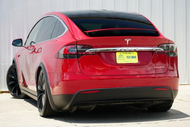 used 2021 Tesla Model X car, priced at $25,000