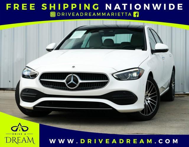 used 2023 Mercedes-Benz C-Class car, priced at $33,000