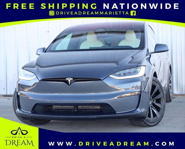 used 2022 Tesla Model X car, priced at $58,000