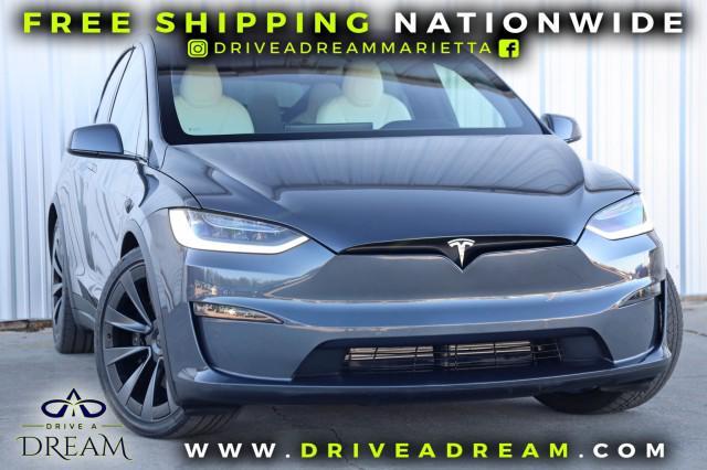 used 2022 Tesla Model X car, priced at $58,000