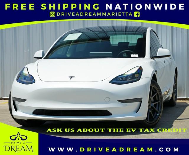 used 2022 Tesla Model 3 car, priced at $20,000