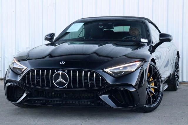 used 2022 Mercedes-Benz AMG SL 55 car, priced at $81,000