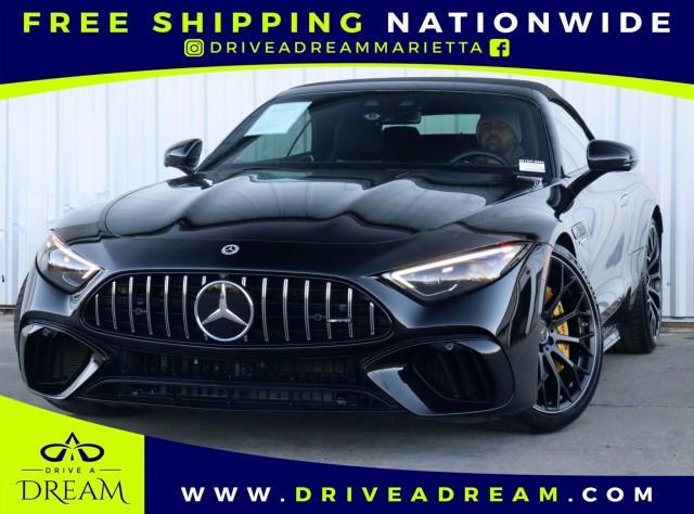 used 2022 Mercedes-Benz AMG SL 55 car, priced at $81,000