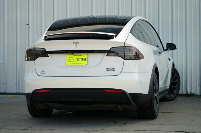 used 2022 Tesla Model X car, priced at $52,500