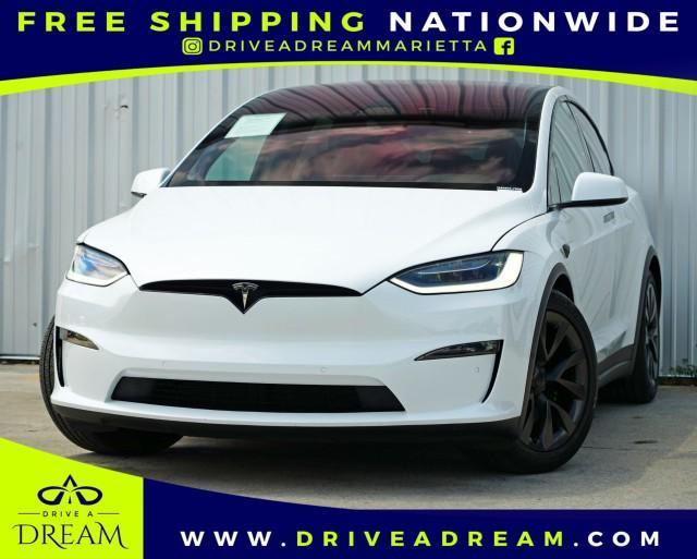 used 2022 Tesla Model X car, priced at $44,750