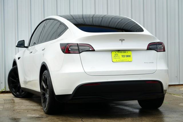 used 2021 Tesla Model Y car, priced at $22,000