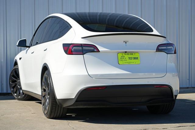 used 2022 Tesla Model Y car, priced at $24,000