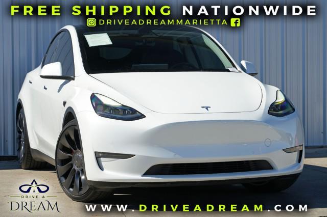 used 2022 Tesla Model Y car, priced at $24,000