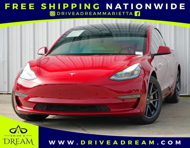 used 2022 Tesla Model 3 car, priced at $20,500