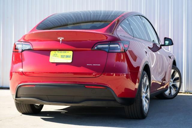 used 2022 Tesla Model Y car, priced at $22,500