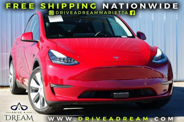used 2022 Tesla Model Y car, priced at $22,500