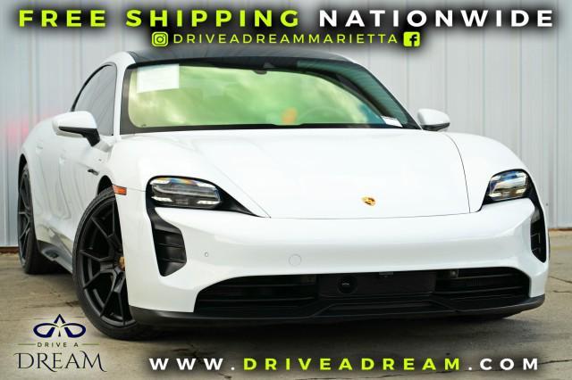 used 2022 Porsche Taycan car, priced at $75,000