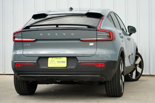 used 2023 Volvo C40 Recharge Pure Electric car, priced at $25,000