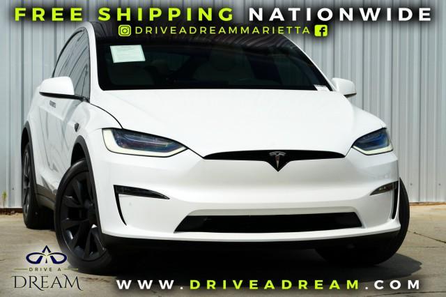 used 2022 Tesla Model X car, priced at $48,500