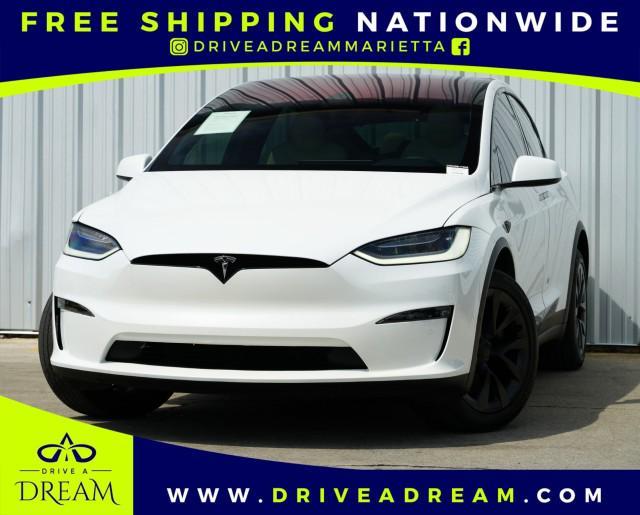 used 2022 Tesla Model X car, priced at $48,500