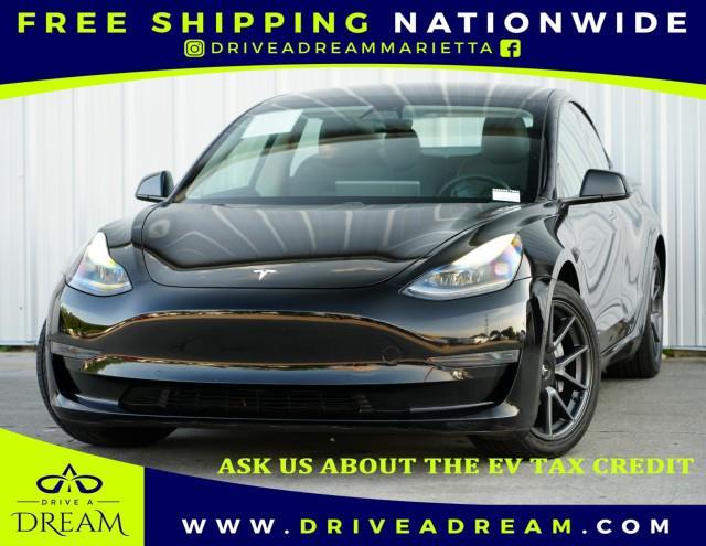 used 2021 Tesla Model 3 car, priced at $18,000