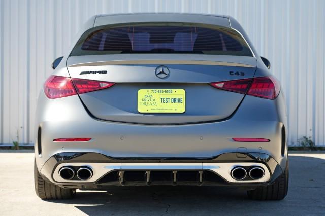 used 2023 Mercedes-Benz AMG C 43 car, priced at $38,000
