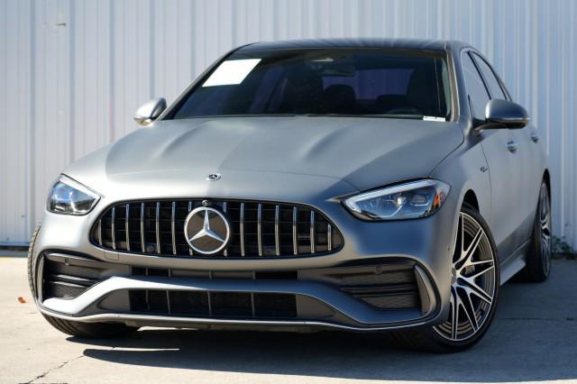 used 2023 Mercedes-Benz AMG C 43 car, priced at $38,000