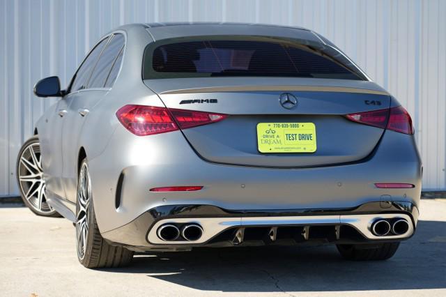 used 2023 Mercedes-Benz AMG C 43 car, priced at $38,000