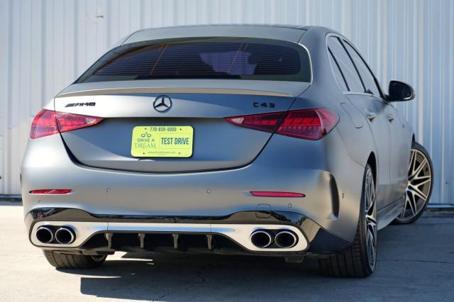 used 2023 Mercedes-Benz AMG C 43 car, priced at $38,000