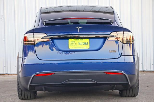 used 2022 Tesla Model X car, priced at $52,000