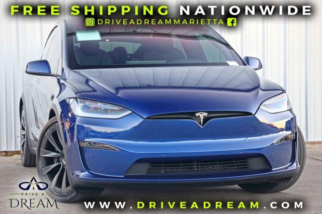 used 2022 Tesla Model X car, priced at $52,000