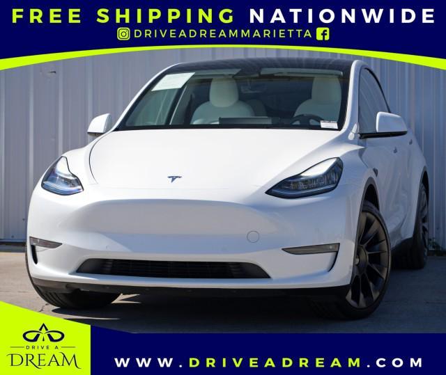 used 2021 Tesla Model Y car, priced at $25,000