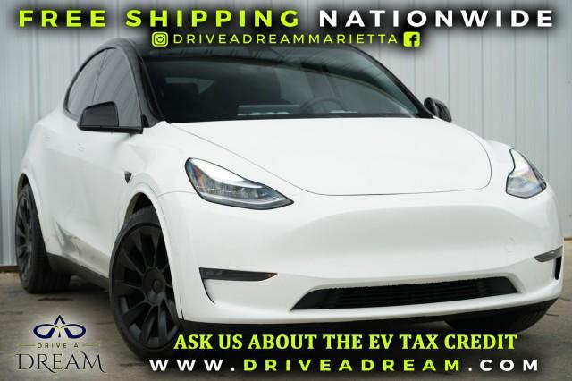 used 2020 Tesla Model Y car, priced at $25,000