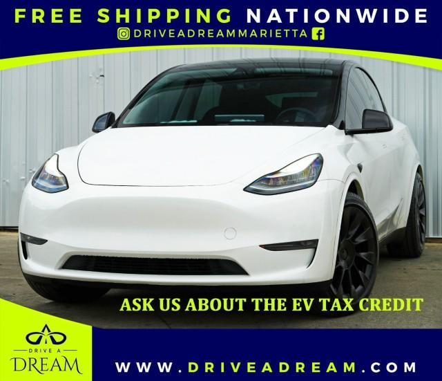 used 2020 Tesla Model Y car, priced at $25,000
