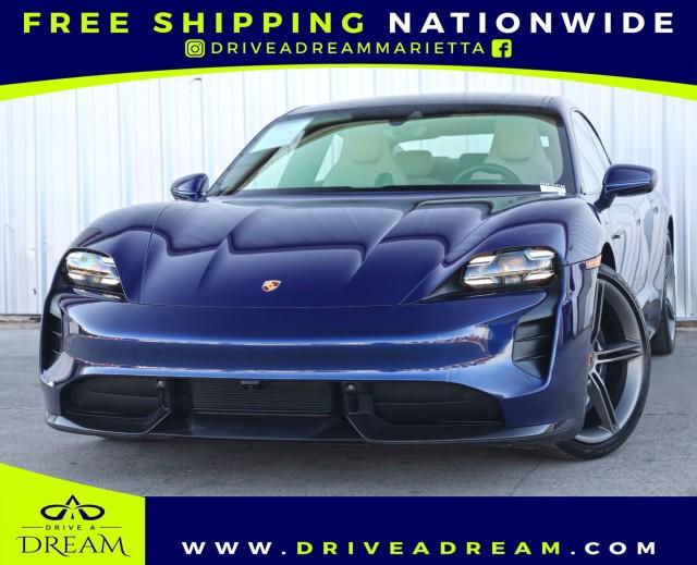 used 2021 Porsche Taycan car, priced at $77,000