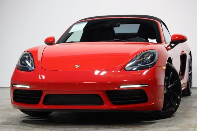 used 2018 Porsche 718 Boxster car, priced at $45,000