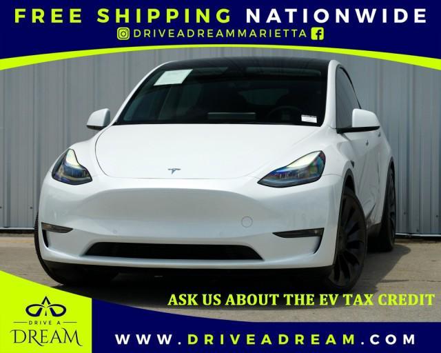 used 2022 Tesla Model Y car, priced at $26,000