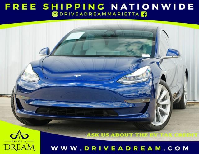 used 2020 Tesla Model 3 car, priced at $18,500