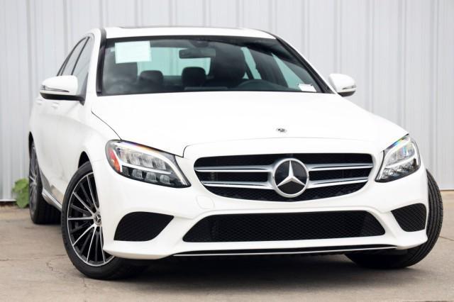 used 2021 Mercedes-Benz C-Class car, priced at $25,000